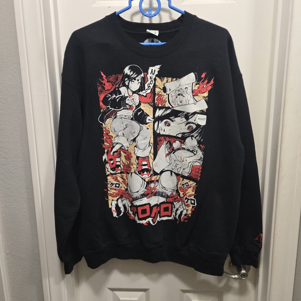 Omocat Kero Kero Hell! By Crysalis Sweatshirt Size L